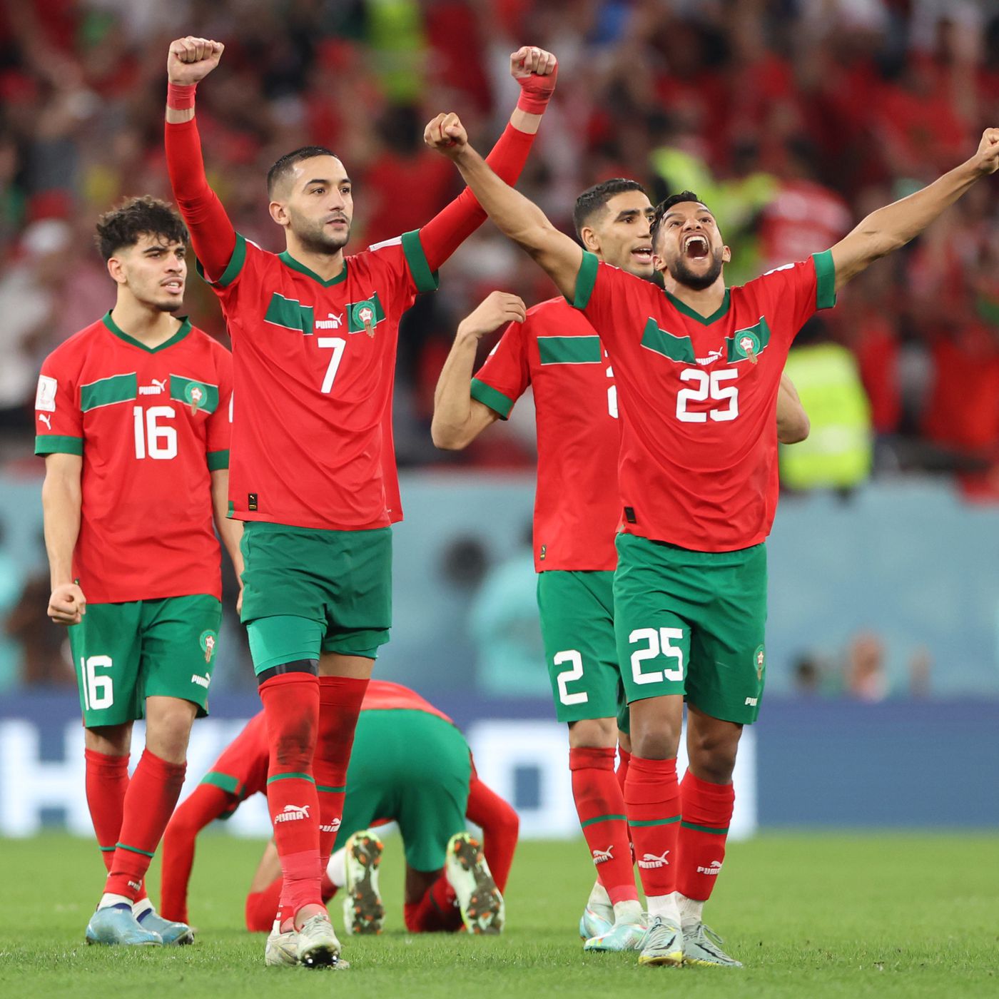 المنتخب المغربي يهزم البرازيل بهدفين في مباراة تاريخية