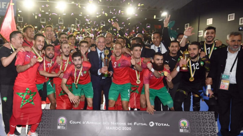كأس إفريقيا لـ”الفوتسال”: المنتخب المغربي يتوج باللقب للمرة الثالثة في تاريخه