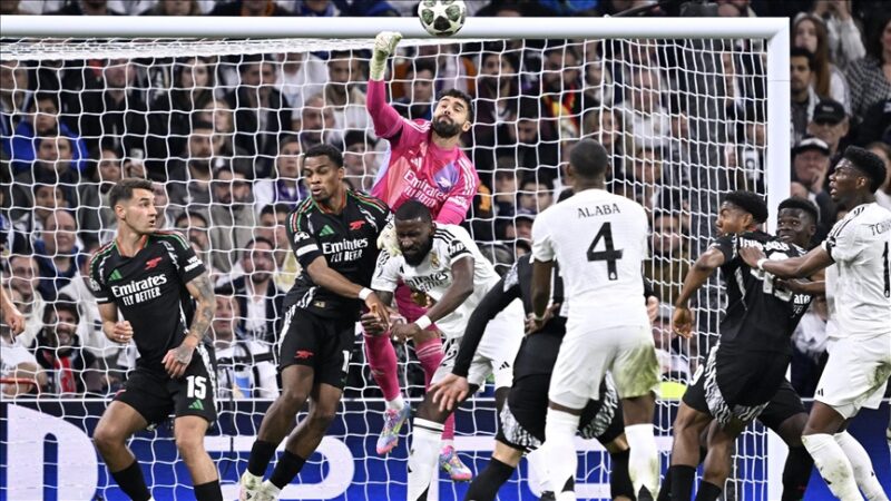 أرسنال يطيح بريال مدريد حامل اللقب من دوري الأبطال