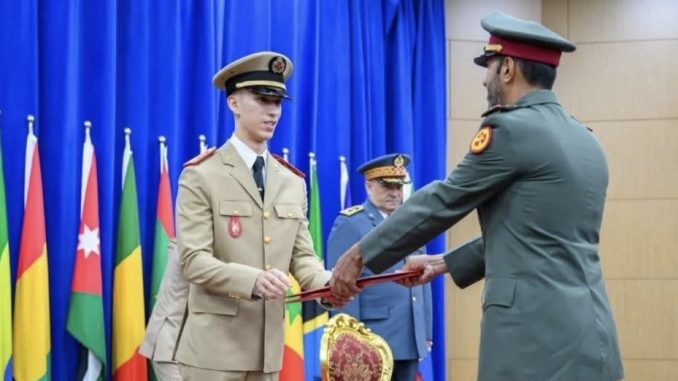 صاحب السمو الملكي ولي العهد الأمير مولاي الحسن يترأس بالقنيطرة حفل تخرج الفوج 25 للسلك العالي للدفاع والفوج 59 لسلك الأركان