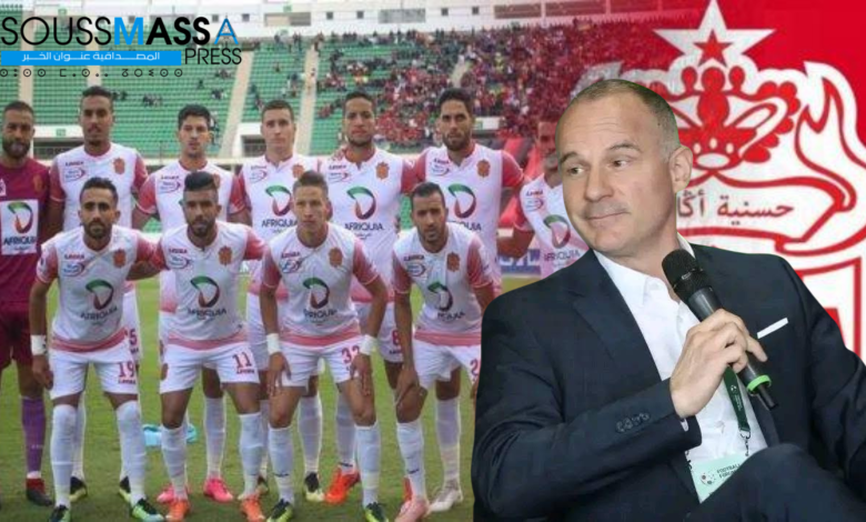 تعيين الفرنسي لورون ديشو مديرا رياضيا لحسنية أكادير